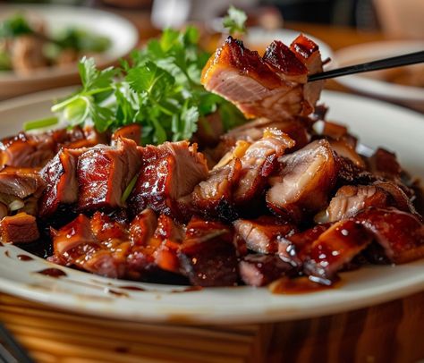 Slow Cooked Char Siu Pork Recipe: A Flavourful Delight - Sing Kee Char Sui Pork, Char Siu Pork Recipe, Pork Oven, Royal Recipe, Char Siu Pork, Cantonese Cuisine, Chinese Bbq Pork, Char Siu, Slow Roast