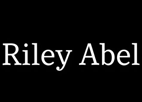 Riley Abel, Riley Name Sign, Character Names, Adidas Logo, Audi Logo, Vehicle Logos, ? Logo