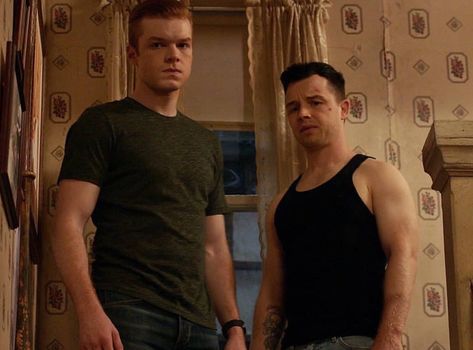 C‘mere — charllehunnam: gallavich season 10 Shameless Quotes, Shameless Scenes, Shameless Mickey And Ian, Shameless Characters, Ian Shameless, Shameless Tv Show, Noel Fisher, Ian And Mickey, Jerome Valeska