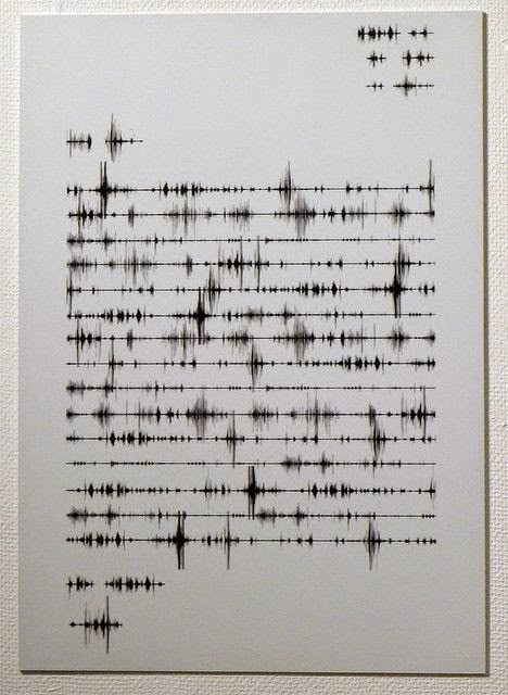 Istoria Artei, Asemic Writing, 타이포그래피 포스터 디자인, Sound Art, Soyut Sanat Tabloları, Glitch Art, Sound Waves, Mark Making, Design Graphique