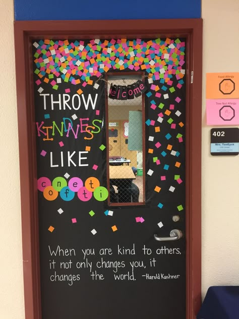 Best Classroom Door Ideas, The Future Of The World Is In Our School, Counselor Office Door Decor, Childcare Door Displays, School Office Door Decorations, Motivational Classroom Doors, Pride Classroom Door Ideas, Rainbow Boards Classroom Decor, School Office Themes