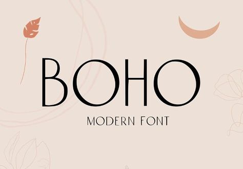 Cricut Artwork, Bohemian Font, Adventure Fonts, Bohemian Logo, Boho Logo Design, Boho Fonts, Boho Branding, Casual Fonts, Best Script Fonts