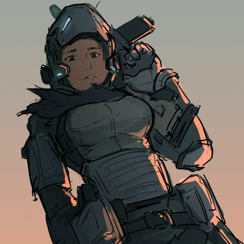 Titanfall 2 Art, Futuristic Soldier, Titan Oc, Cyberpunk Aesthetics, Sci Fi Character Design, Titanfall 2, Sci-fi Armor, Anime Military, Titanfall