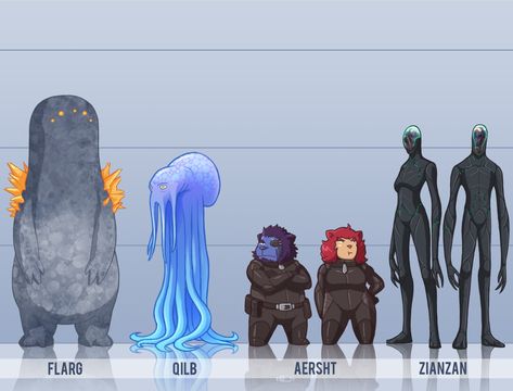 Galaxium: The Aliens Examples Pt.4 Speculative Biology Alien, Species Concept Art, Alien Species Concept Art, Fictional Disease Art, Alien Ideas, Alien Stuff, Speculative Biology, Hero Villain, Alien Species