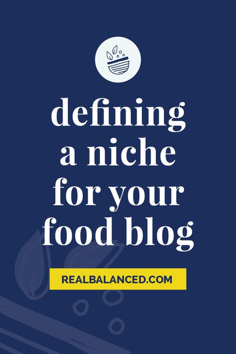 Defining a niche for your food blog is what will help corner the market and make your blog truly successful. Starting the blog is relatively easy, it's niching down that's tricky! FIND THE FULL GUIDE HERE! This post will help you narrow down your food blog niche better. #realbalancedblog #foodblogger #foodblog #niche Blogging Ideas, Primal Recipes, Blog Niche, Low Carb Dinner, Long Run, Allergy Friendly, Find Recipes, Kitchen Recipes, How To Run Longer