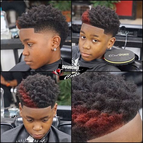 @curlsponge @youssefbarber (link in their bio to order) Toddler Haircut, Guys Haircuts, Black Boys Haircuts, Dyed Hair Men, Boy Haircut, Shaved Hair Designs, Boy Haircuts, Boys Hair, Black Men Haircuts