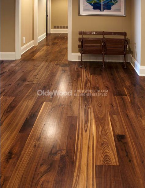 Walnut Hardwood Flooring, Hardwood Floor Colors, Hardwood Floors Dark, Walnut Floors, Wood Floors Wide Plank, Wide Plank Flooring, Wooden Floors, Floor Colors, Timber Flooring