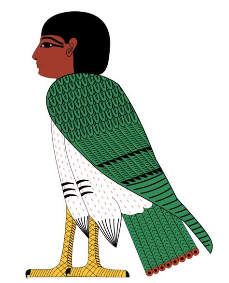 Ba in its usual bird form  Ba en su forma habitual de ave Starověký Egypt, Book Of The Dead, Middle Kingdom, Egyptian Symbols, Egyptian Mythology, Ancient Egyptian Art, Oxford University Press, Carl Jung, Egyptian Gods