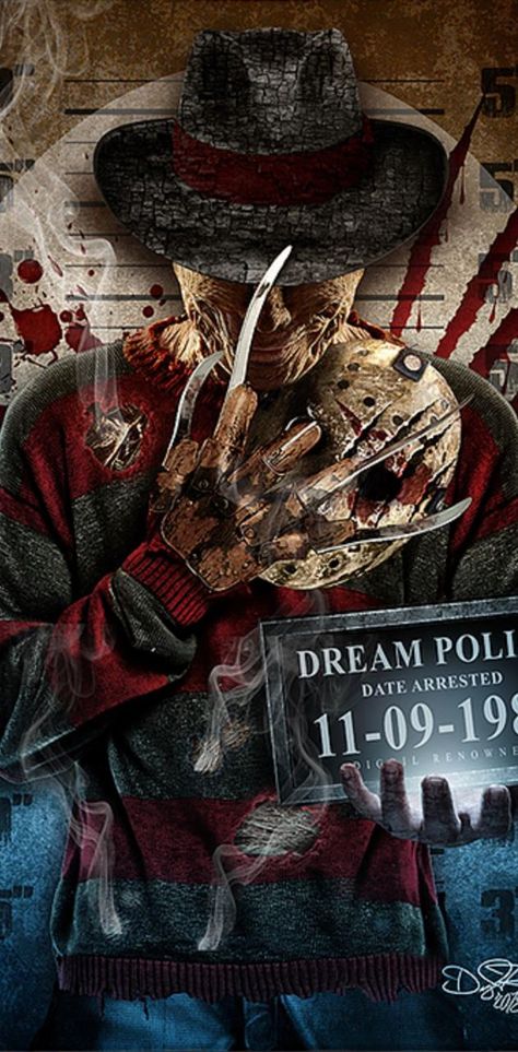 Download Freddy krueger wallpaper by MoroChucky on ZEDGE™ now. Browse millions of popular free and premium wallpapers and ringtones on ZEDGE™ and personalize your phone to suit you. Browse now! | 4fc3 Horror Movie Icons, Dark Disney, Horror Artwork, A Nightmare On Elm Street, Horror Movie Art, Horror Icons, Horror Movie Characters, Elm Street, Nightmare On Elm Street