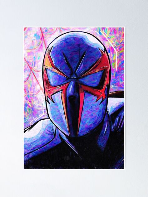 Marvel 2099, Spiderman 2099, Spiderman Mask, Mask Drawing, Spiderman Artwork, Spiderman Pictures, Marvel Spiderman Art, Marvel Comic Universe, Superhero Wallpaper