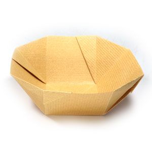 Origami Bowl, Origami Boxes, Carton Diy, Simple Origami, Paper Bowl, Origami Paper Folding, Origami Star Box, Origami Step By Step, Origami Decoration