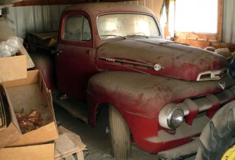 1951 Ford Truck, 1951 Ford F1, Old Ford Pickups, 1952 Ford Truck, Barn Find Cars, Best Pickup Truck, Ford F1, Truck Pictures, Built Ford Tough