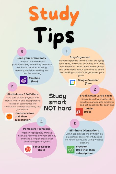 Here are some effective tips for students—I hope you find them helpful. And don't forget to use Mindboo for a quick brain refresh! Smart Study Tips, Smart Study, Empty Notebook, Note Taking Tips, School Study Ideas, Online High School, Best Study Tips, Study Break, Effective Study Tips