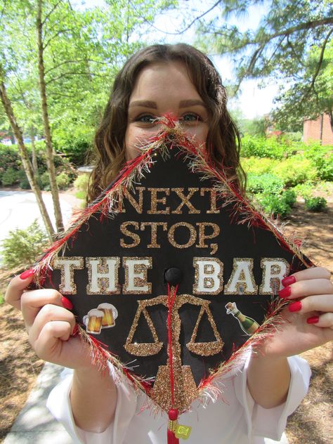 Next Stop Law School Grad Cap, Future Lawyer Graduation Cap, Law School Grad Cap, Science Graduation Cap, Degree Cap, Law School Preparation, Law Graduation, Corporate Lawyer, Senior Things