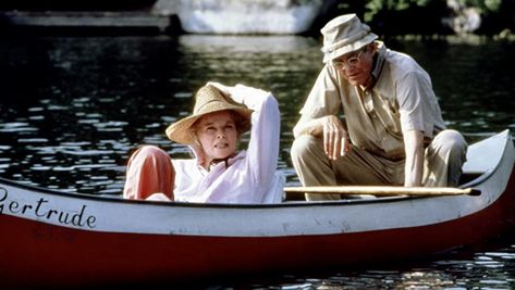 On Golden Pond (1981) On Golden Pond, Katherine Hepburn, Henry Fonda, Katharine Hepburn, 90s Nostalgia, Box Office, James Bond, Movie Scenes, Music Songs