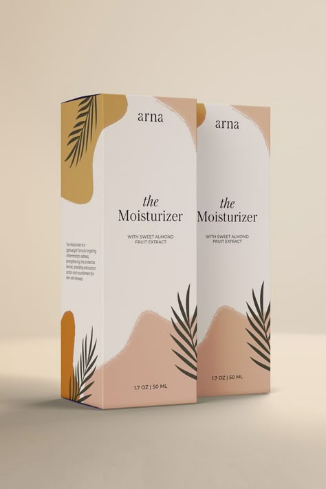 Combo Packaging Design, Nature Inspired Packaging Design, Skincare Product Packaging Design, Natural Cosmetic Packaging Design, Skincare Packaging Design Inspiration, Skin Care Product Packaging, Feminine Packaging Design, Skincare Branding Design, Organic Skincare Packaging