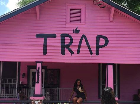 Pink Trap House Aesthetic, Trap House Aesthetic, Pink Trap House, Trap Room, Clout Collection, 2 Chainz, Trap House, Teen Room Decor, Picture Collage Wall