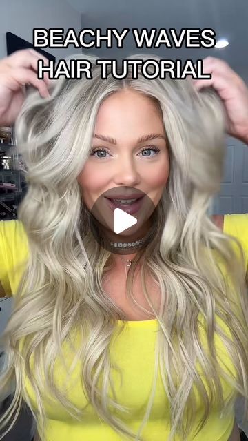 KELLY STRACK on Instagram: "easy summery beachy waves ✨🌊 bondbar bonding heat protective spray ion luxe carousel auto rotating curling iron All products used can be found at @sallybeauty #SallyBeautyPartner  #hair #hairtutorial #hairreels #reels #beauty #beautyhacks #hairhacks #beachywaves #curls" How To Get Beachy Waves For Long Hair, Wavy Hair Iron Beach Waves, Long Beach Curls, Beachy Waves With Curling Iron, Beachy Curls Tutorial, How To Use Beach Waver Curling Iron, Mermaid Waves Long Hair, How To Get Beach Waves With Curling Iron, How To Do Beach Waves With Curling Iron