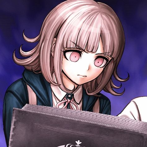 Chiaki Nanami Icons, Monday Post, Chiaki Nanami, Alien Stage, Danganronpa, Hair, Anime, Pink