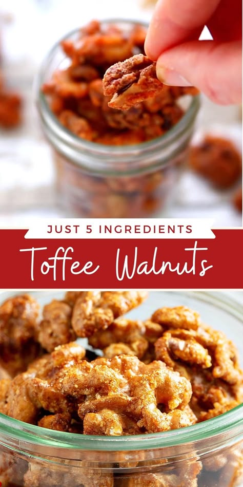 Bavarian Nuts Recipes, Dessert With Walnuts Recipe, Butter Toffee Cashews, Walnut Glaze Recipe, Shelled Walnuts Recipes, Toffee Cashews Recipe, Sweet Walnuts Recipe, Walnut Candy Recipes, Toffee Walnuts Recipe