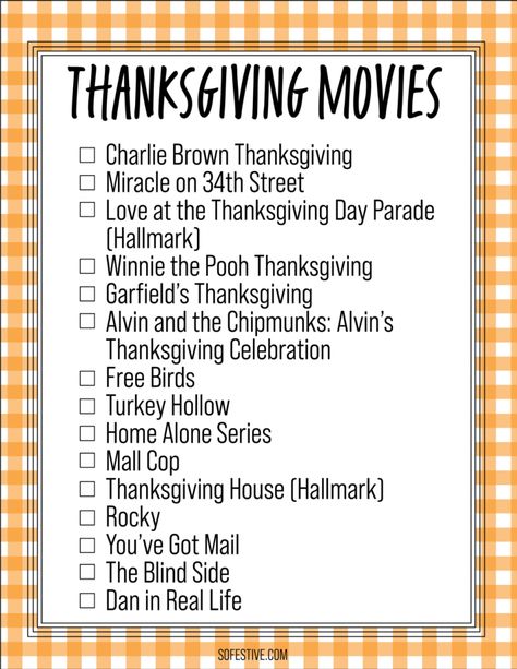 15 Best Thanksgiving Movies & How To Watch Them With Your Family Thanksgiving Dinner And A Movie, Thanksgiving Episodes List, Thanksgiving Movie List, Thanksgiving Movies Families, Thanksgiving At Home With Kids, Thanksgiving Morning Traditions, Thanksgiving Things To Do With Kids, Thanksgiving Movies List, Thanksgiving Activities For Families