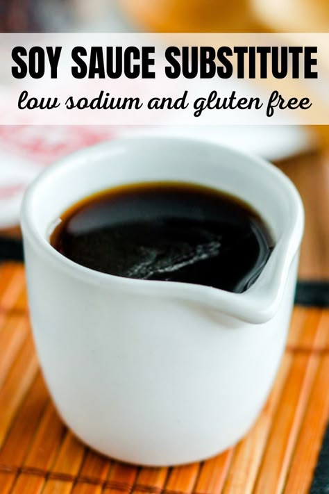 Soy Free Soy Sauce, Sodium Free Recipes, Homemade Soy Sauce, Easy Low Sodium Recipes, Low Sodium Recipes Heart, Healthy Fried Rice, Soy Sauce Substitute, Salt Free Recipes, Kidney Friendly Recipes Renal Diet