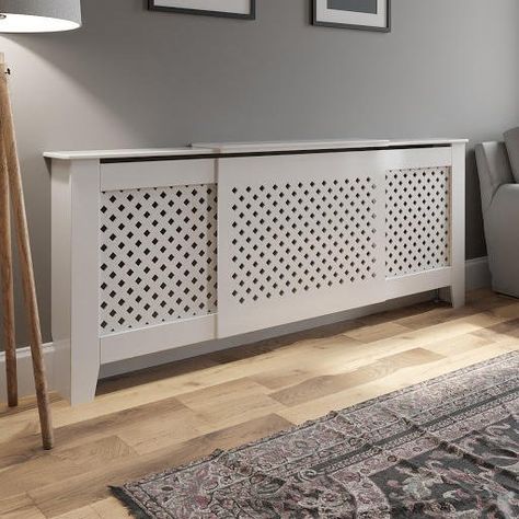 White Radiator Covers, Decorative Radiators, New House Design Ideas, Old Radiators, Home Radiators, Flat Panel Radiators, Radiator Covers, Heater Cover, New House Design