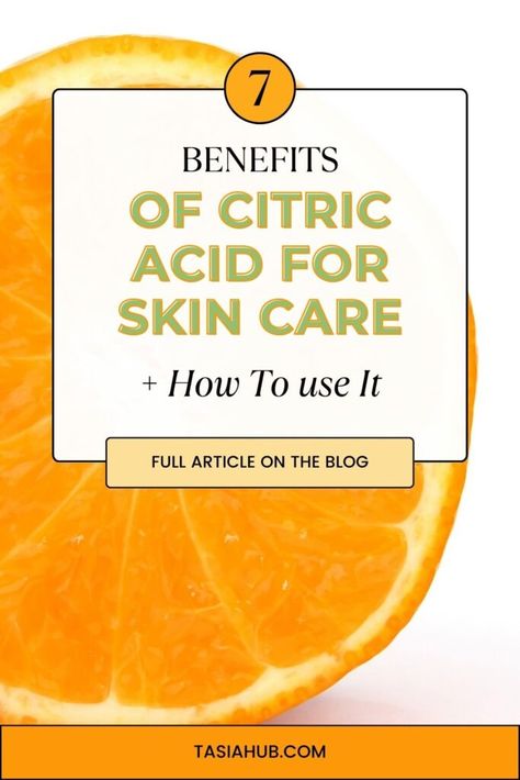 Citric Acid Uses, Chelating Shampoo, Diy Face Wash, Diy Wellness, Diy Face Scrub, Skincare Solutions, Oxalic Acid, Face Pores, Face Skincare