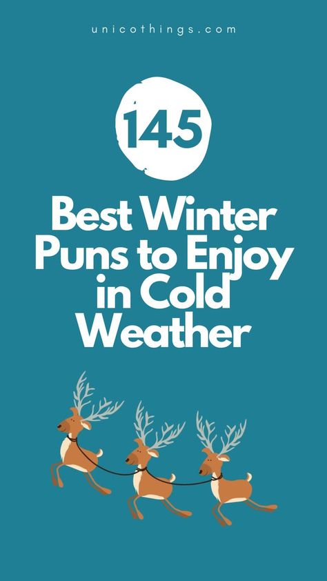 Embrace the chilly charm of winter with these funny and hilarious Winter puns that will add a frosty touch of humor to your day. Cold Puns, Winter Puns, Weather Puns, Cold Weather Funny, Cold Quotes, Witty Comebacks, Winter Play, Double Entendre, Word Play