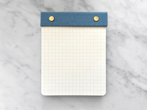 Favorite Story Notepad Refillable Grid Notepad with Brass Screws Office And Studio, Mini Desk Calendar, Note Pad Design, Cake Logo Design, Grid Notebook, Cake Logo, Planner Notepad, Journal Stuff, Grid Paper