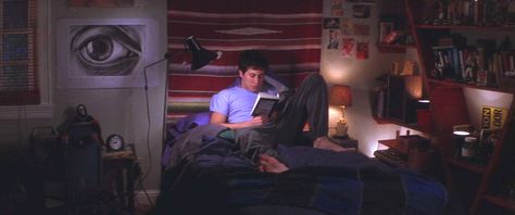 Donnie Darko Movie, Bedroom Set Designs, Orange Rooms, Donnie Darko, Redecorate Bedroom, Teenage Bedroom, Room Redo, Do Homework, Movie Room