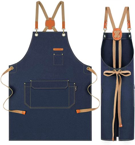 Jean Apron, Branded Aprons, Apron For Men, Canvas Apron, Work Apron, Shop Apron, Denim Apron, Work Aprons, Leather Apron