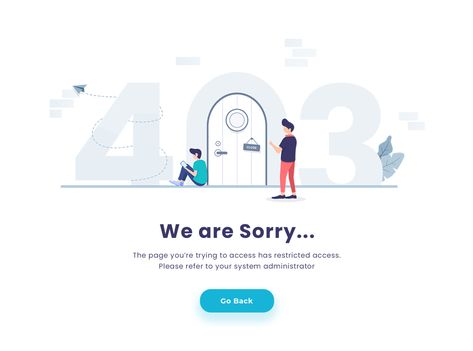 Access Denied Wallpaper, 404 Illustration, 404 Page Design, Drone App, Empty State, Error 403, Visual Style, Dashboard Design, Web Designs