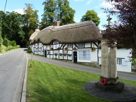 Hampshire on the south coast is pretty rural county, like its neighbour, Dorset. Here, then, is our pick of the best of Hampshire villages. Visit Bath, Counties Of England, Hampshire England, Hampshire Uk, Roman Baths, Thatched Cottage, Village Life, New Forest, England Travel