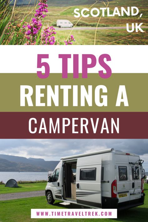 5 Top Tips for Camper Van Hire in Scotland - Time.Travel.Trek. Campervan Scotland, Scotland Camping, Camping Scotland, Best Rv Parks, Rent Rv, Campervan Rental, Scotland Trip, Campervan Hire, Cairngorms National Park