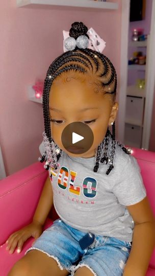 227K views · 4.6K reactions | Myla 💖 she’s such a cutie pie! Her first time with me & she sat like a big girl ☺️! FREESTYLE HALF UP HALF DOWN *Kiddie Extensions* • • • • • • miramarhairstylist #miramarbraider ##miramarkidbraider #browardbraider #browardkidsbraids #browardbraids #browardhairbraider #miamihairstylist #miamikidbraider #miamibraids #miamikidhairbraider #pompanokidsbraider #pompanobraider #kidfriendlystyles #kidfriendlybraids | preciiouskids | _icomplexity · Original audio Braided Hairstyles For Two Year Old, Braided Hairstyles For Lil Girls Ideas, Quick Kiddie Hairstyles, Toddler Half Up Half Down Braids, Kiddie Hairstyles For Kids Braids, Kids Half Up Half Down Braids, Half Up Half Down Braids Kids, Half Up Half Down Kids Braids, Kids Hairstyles For School