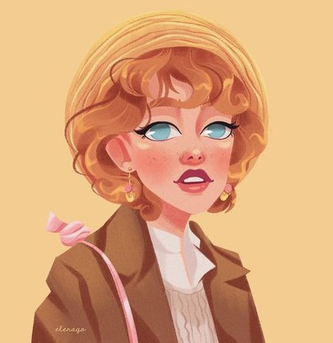 Elena Gómez (@elenago_) • Instagram photos and videos Vickie Stranger Things Fanart, Vickie Stranger Things, Dibujos Stranger Things, St Fanart, Ghost Poster, Nerd Baby, Should I Stay, Stranger Things Art, Character Design Sketches