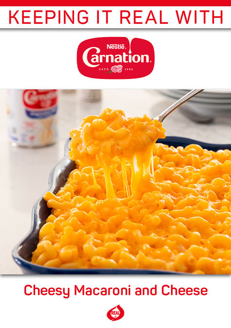 Macaroni and cheese like it's supposed to be, tasty with homemade goodness. Children and adults alike will love this classic. Cpk Macaroni And Cheese, Carnation Macaroni And Cheese, Mac And Cheese Recipe Soul Food, Milk Chocolate Fudge, Cheesy Macaroni, Baked Mac And Cheese Recipe, Country Cook, Baked Mac N Cheese, Baked Mac