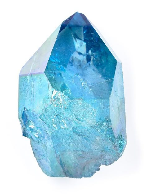 Electric Charge, Aqua Aura Quartz, Crystal Garden, Aqua Aura, Pretty Rocks, Crystal Magic, Rare Gems, Minerals And Gemstones, Rocks And Gems