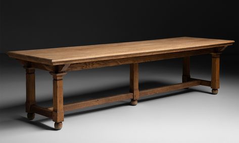 Oak Refectory Table :: Obsolete Refectory Table, Dining Room Table, Solid Oak, Dining Room, England, For Sale, Furniture