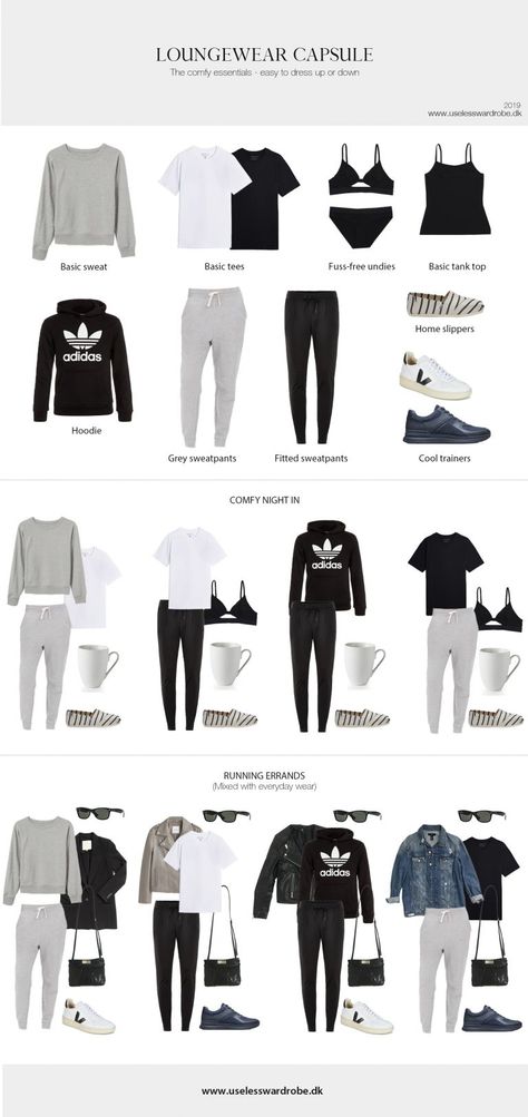 Loungewear capsule: the essentials. Loungewear Capsule, Minimalist Moda, Classy Yet Trendy, Looks Jeans, Capsule Wardrobe Outfits, Fashion Capsule Wardrobe, Minimalist Capsule Wardrobe, Wardrobe Planning, Summer Capsule Wardrobe