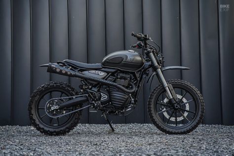 Wicked Cool: K-Speed's custom Triumph Scrambler 400 X and Speed 400 | Bike EXIF Custom Triumph, Motorcycle Ideas, Street Scrambler, Scrambler Custom, Triumph Scrambler, Bike Exif, Scrambler Motorcycle, Custom Strap, Bobber Chopper