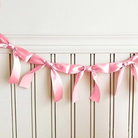 Amazon.com: JeVenis Pink Garland Pink Bow Ribbon Banner Coquette Bachelorette Party Coquette Birthday Party Bow Party Decorations : Home & Kitchen Now Garland, Coquette Bachelorette Party, Bow Themed Party Decor, Pink Bow Decorations, Pink Bow Garland, Pink Bow Party Theme, Pink Bow Party Decorations, Pink Ribbon Garland, Pink Bow Balloon Arch