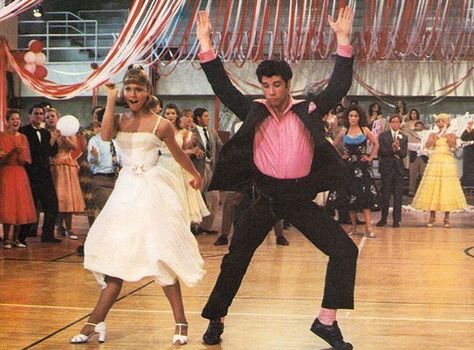 Grease (Dance Scene) Grease Quotes, Grease Film, Grease Characters, Grease Dance, Grease John Travolta, Olivia Newton John Grease, Sandy And Danny, Alan Ruck, Grease 1978