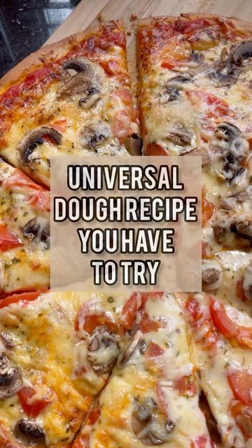 Malak on Instagram: "The best universal dough recipe you’ll need. It’s perfect for so many foods - you can adjust it depending on what you’re making. If you’re making a dessert, add more sugar to it - if you’re making a dish such as pizza, keep these measurements and it works great! Recipe: - [ ] 1 packet or 2 tbsp yeast - [ ] 1 cup warm milk (110-115 degrees) - [ ] 1 tsp sugar - [ ] Mix and allow 5-10 to foam/bubble - [ ] Then add: - [ ] 4 cups high quality flour (I like to do 2 c. all purp Clean Eating For Kids, Plain Yogurt, Warm Milk, Healthy Meals For Kids, Whole Wheat Flour, Dough Recipe, Pizza Dough, Hawaiian Pizza, Cheese Pizza