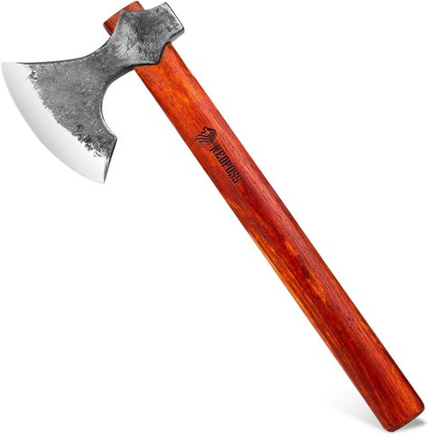 NedFoss 16" Throwing Hatchet, Axe Throwing Game for Backyard for Adults, Professional Viking Throwing Axes and Tomahawks Set with Wooden Handle for Competition and Outdoor Recreation : Amazon.ca: Sports & Outdoors Throwing Hatchet, Throwing Games, Viking Women, Axes, Wooden Handles, Outdoor Recreation, Garden Tools, Vikings, Sports