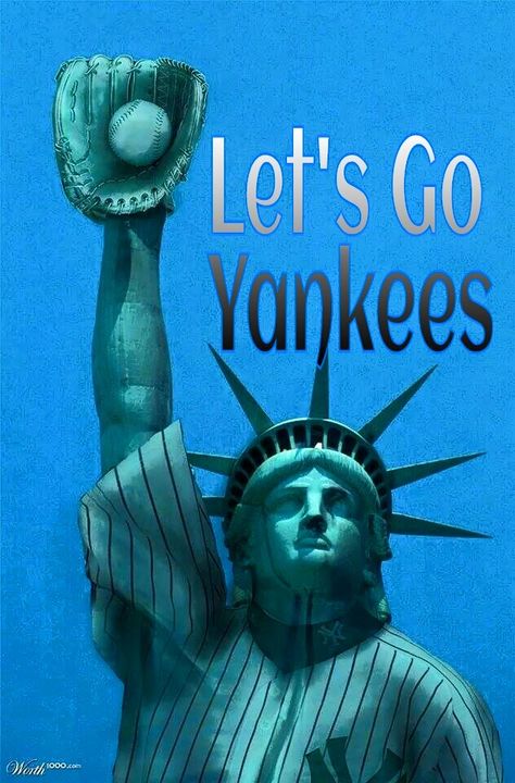 New York Yankees Wallpaper, Yankees Wallpaper, Yankees Poster, Go Yankees, Cleveland Indians Baseball, Indians Baseball, Ny Knicks, Evil Empire, Yankees Logo