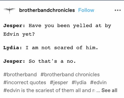 Brotherband Chronicles Funny, Brotherband Chronicles, Rangers Apprentice, Same Love, Incorrect Quotes, Book Fandoms, Book Series, Funny Memes, Reading