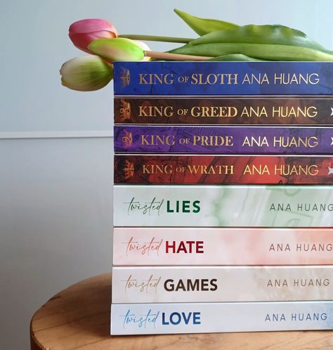 King Of Wrath Series, King Of Sins Series Books, King Of Sin Series, King Of Sin, Anna Huang, King Of Pride, King Of Wrath, Twisted Hate, Twisted Lies