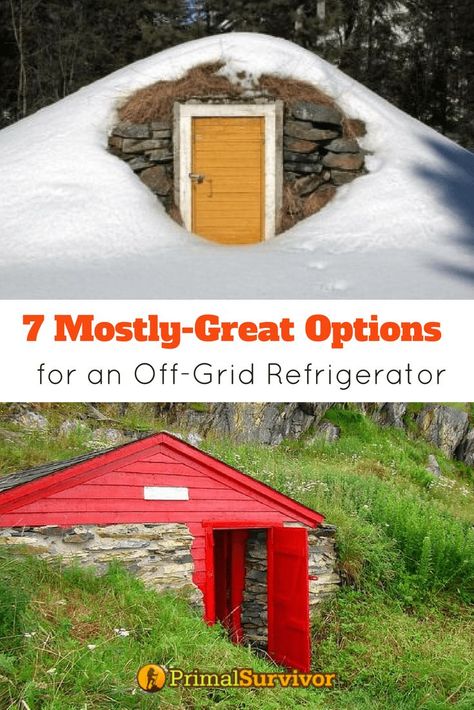 Solar Refrigerator, Modern Refrigerator, Off Grid Homestead, Off Grid Survival, Ice House, Homesteading Diy, Evaporative Cooler, Root Cellar, Off Grid Cabin